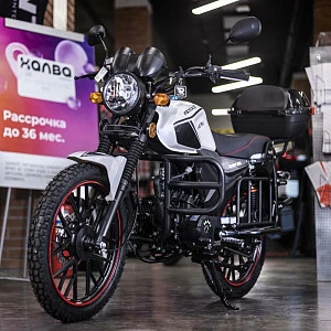 >!< Мопед ROCKOT ALPHA TOURIST M-12 (белый глянцевый)